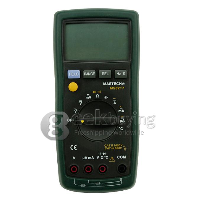 MASTECH MS8217 Digital Multimeter Meter AC/DC Voltage AC/DC Current