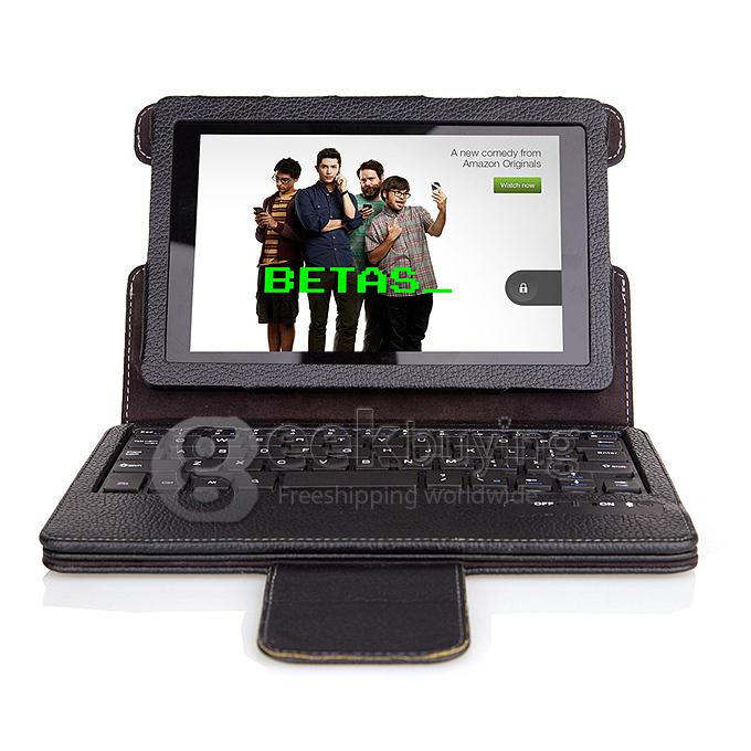 Removable Bluetooth Keyboard Case Cover Stand for Amazon Kindle fire HD 7 Inch