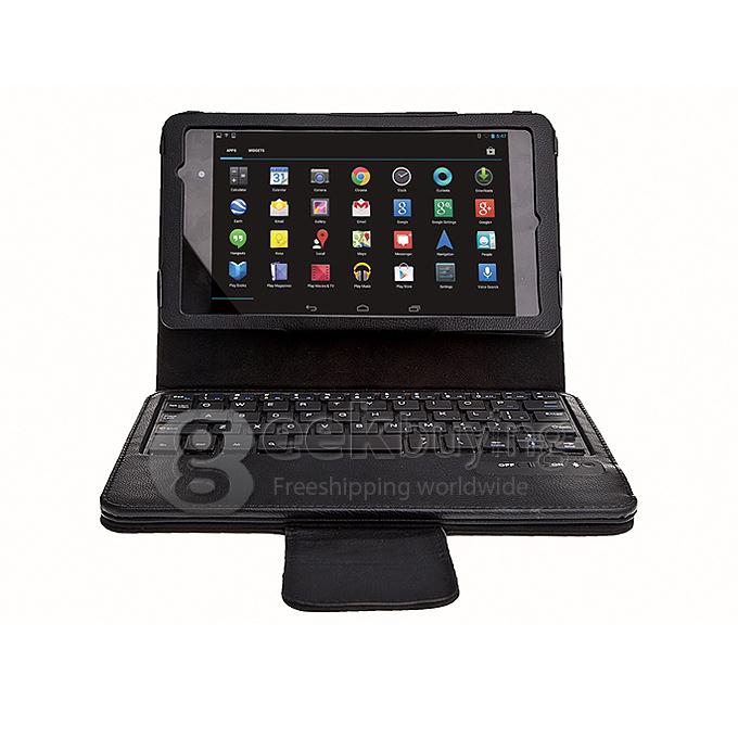 New Removable Bluetooth Keyboard Case Cover for Google Nexus 7 II FHD 