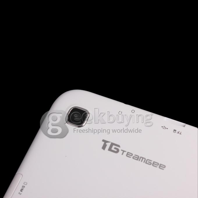 TeamGee TG-E701 MTK6572 1.0GHz 7 inch Tablet PC Phablet  Android 4.2 Dual Core Capacitive Touch Screen 1024*600 512MB/4GB - White