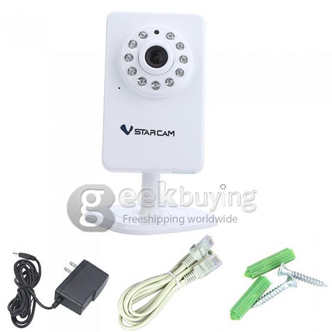 Indoor Vstarcam T6892WP 0.3MP P2P PnP Wireless Wifi Security IP Camera with Night Vision and Motion Detection