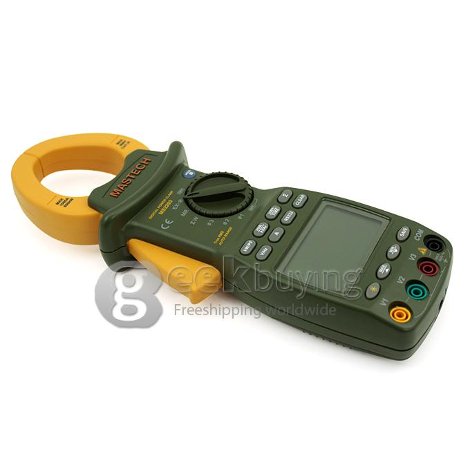 MASTECH MS2203 3-Phase Intelligent Digital Power Clamp Meter Support RS232