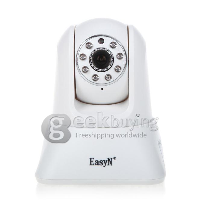 Indoor EasyN H3-187V 1000K Pixels H.264 720P P2P WPS IR Night Wireless IP Camera with Motion Detection for iPhone Android Phone