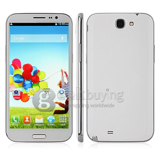 Haipai N7892 MTK6592 Octa Core 1.7GHz 6.0 Inch Android 4.2 OS Smartphone 2GB RAM 16GB ROM IPS HD Srceen 13.0MP Camera 3G/GPS/NFC/Air Gesture White