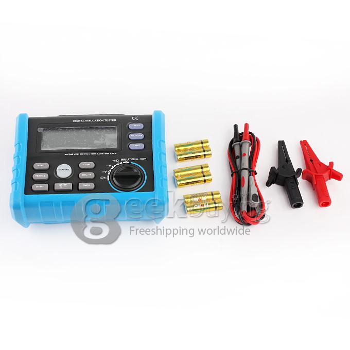 MASTECH AIM01 50V-1000V Digital Insulation Resistance Tester
