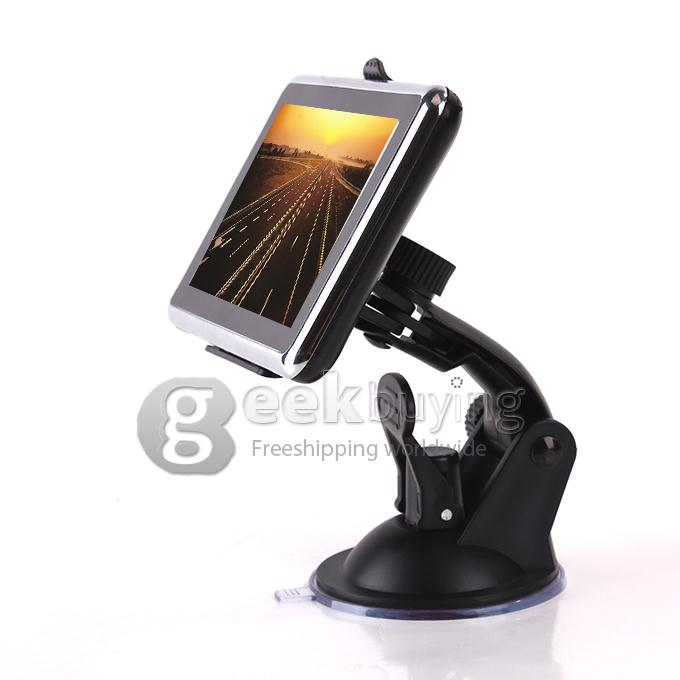 AW488 4.3 Inch Resistive Screen MT3351 128MB/4GB Car GPS Navigation (FM,EBook,Multimedia,Bluetooth,AV)- Europe Map