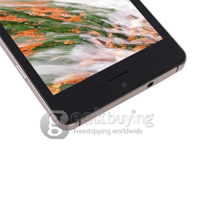 Haipai P6s 5.0Inch 6.99mm Ultrathin IPS HD Screen MTK6582 Quad Core 1.3GHz Smartphone 1GB+8GB 13.0MP Back Camera Android 4.2  Gyroscope/Compass with 3G/GPS -  Black