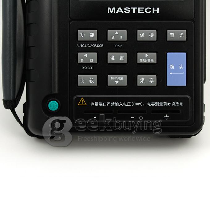 High-Performance Portable Mastech MS5308 Handheld Autorange LCR Meter 