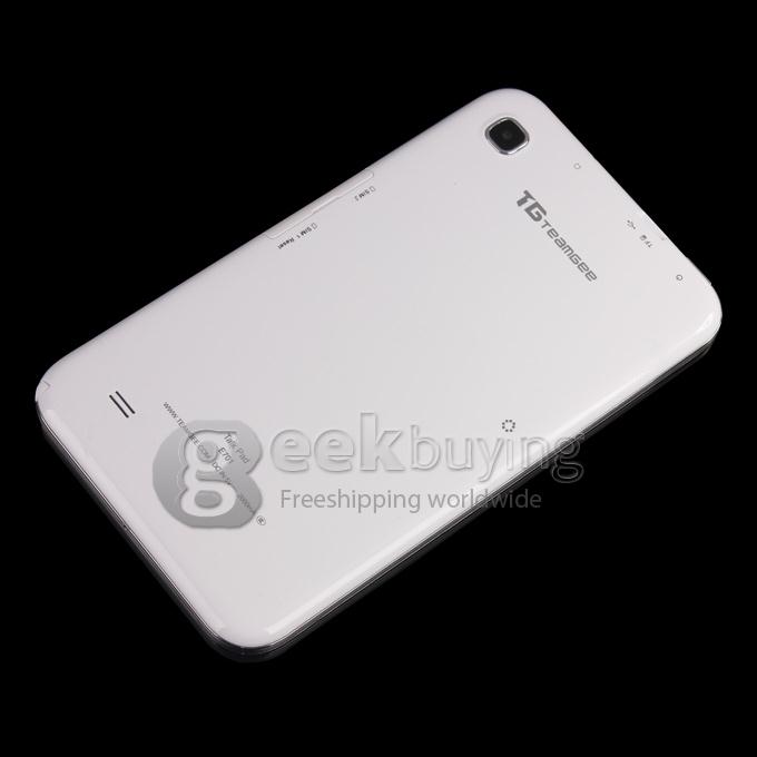 TeamGee TG-E701 MTK6572 1.0GHz 7 inch Tablet PC Phablet  Android 4.2 Dual Core Capacitive Touch Screen 1024*600 512MB/4GB - White