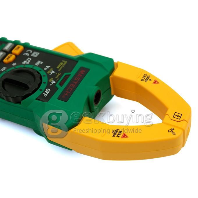MASTECH MS2015A Digital AC Clamp Meter AC/DC Voltage Current Tester True RMS  with LCD Display and Back Light