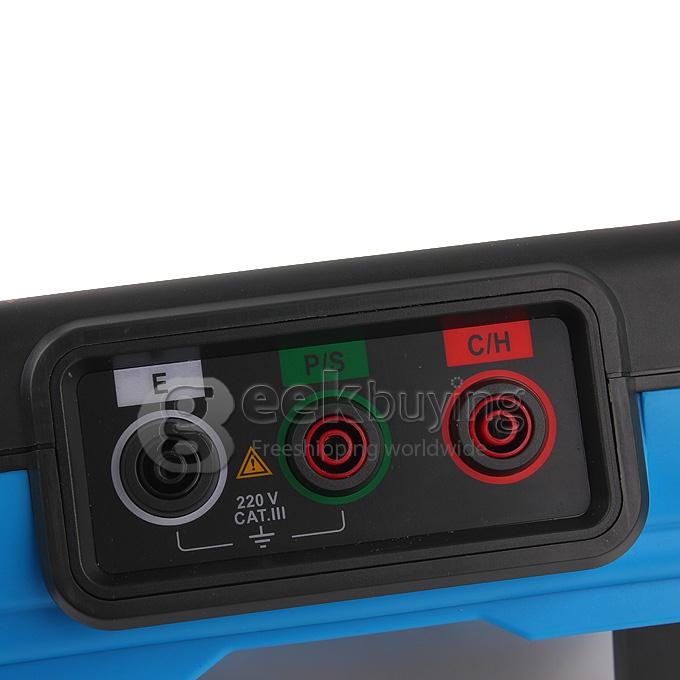 MASTECH AER01 High Quality Digital Earth Ground Resistance Voltage Meter Tester Resistance Meter 