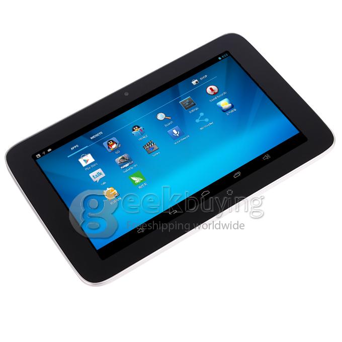 Pipo S3Pro RK3188 1.6GHz 7 inch Tablet PC Android 4.2 Quad Core IPS Capacitive Touch Screen 1024*600 1GB/16GB - Black