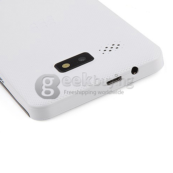 3G/GPS Dual Core Smartphone HTM H80W 4.1inch Multi Touch Screen MTK6572W 2.0MP Camera Android 4.2 OS White