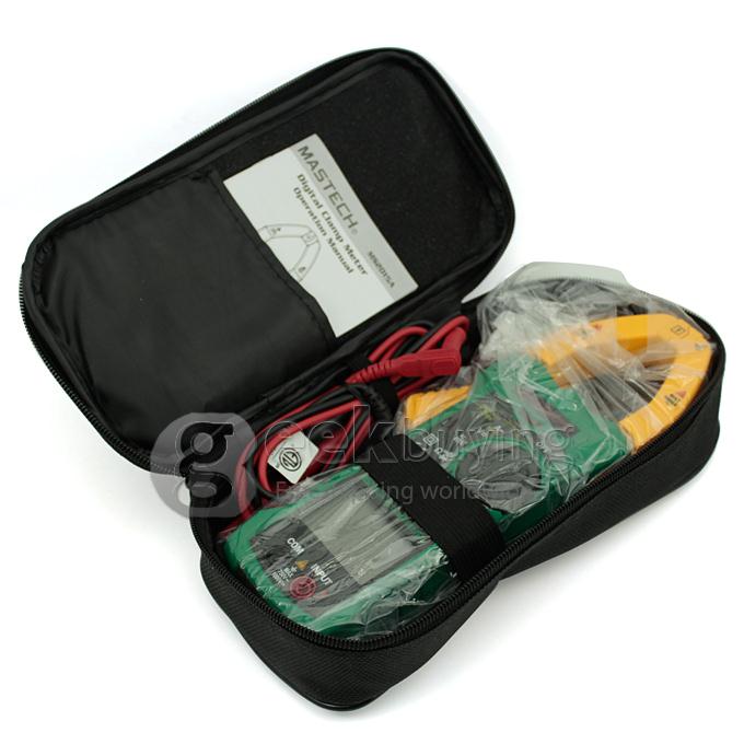 MASTECH MS2015A Digital AC Clamp Meter AC/DC Voltage Current Tester True RMS  with LCD Display and Back Light