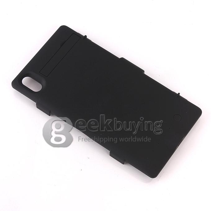 3200mAh Portable Power Pack Backup Battery Charger Case for Sony Xperia Z1 L39h - Black