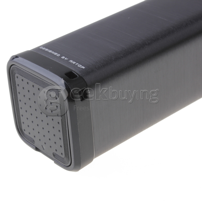 iMito Gadget Box S 4400MAH Mobile Power Bank IP54 Waterproof with TF Card Slot and Flashlight iPhone6 Plus - Grey