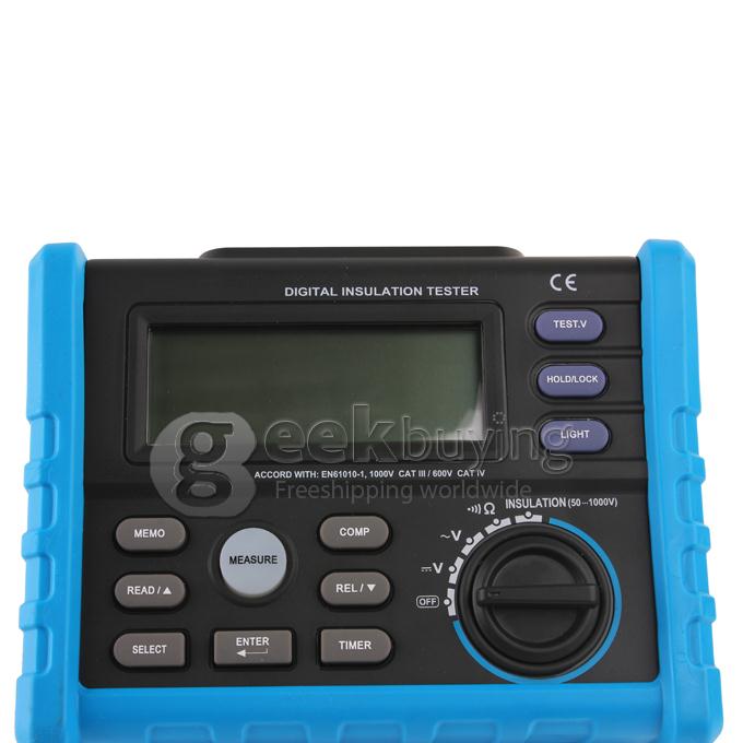 MASTECH AIM01 50V-1000V Digital Insulation Resistance Tester