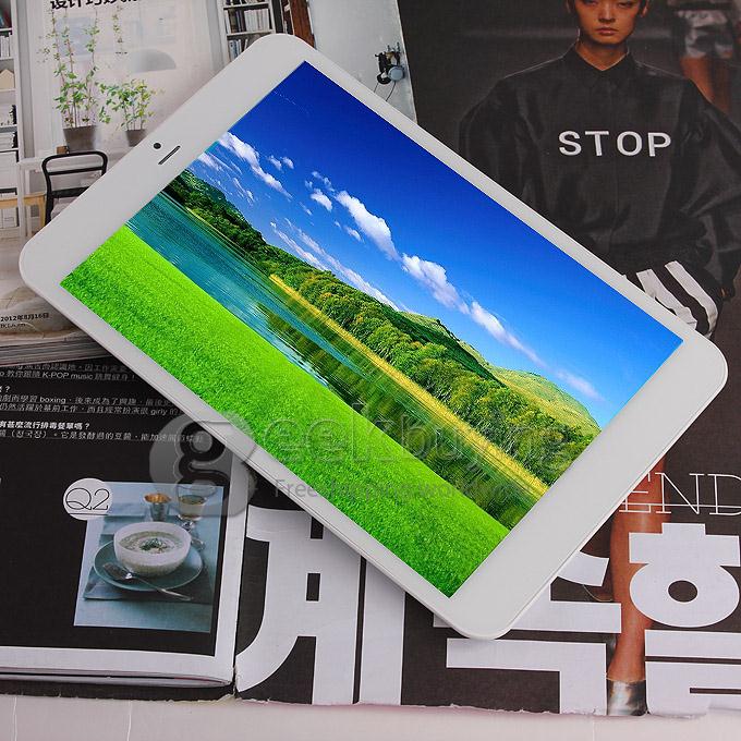 D75 MTK8389 1.2GHz 7.85 inch Tablet PC Phablet  Android 4.2 Quad Core Capacitive Touch Screen 1024*768 1G/8G - Silver