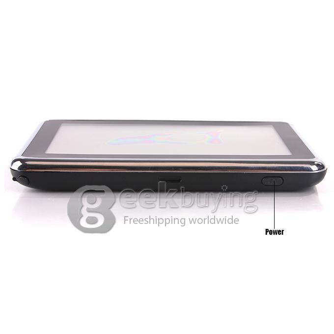 AW488 4.3 Inch Resistive Screen MT3351 128MB/4GB Car GPS Navigation (FM,EBook,Multimedia,Bluetooth,AV)- Europe Map