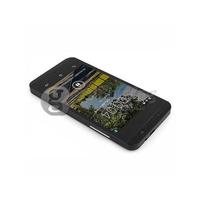 3G/GPS Dual Core Smartphone HTM H80W 4.1inch Multi Touch Screen MTK6572W 2.0MP Camera Android 4.2 OS Black