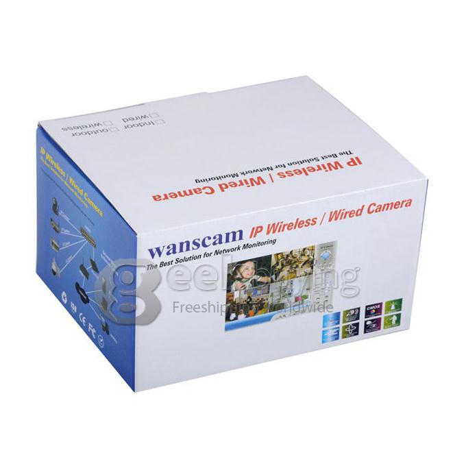 Outdoor Wanscam JW0011 P2P 300K Pixels Waterproof Wireless IP Camera with Night Vision and Motion Detection for iPhone and Android Phone