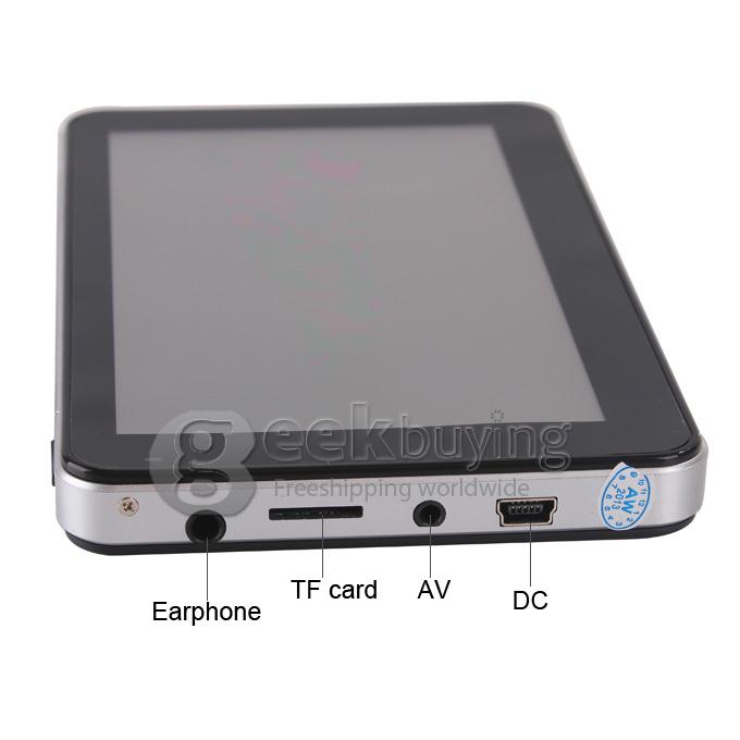 AW555 5.0 Inch Resistive Screen MT3351 128MB/4GB Car GPS Navigation (FM,EBook,Multimedia,Bluetooth,AV)- Europe Map