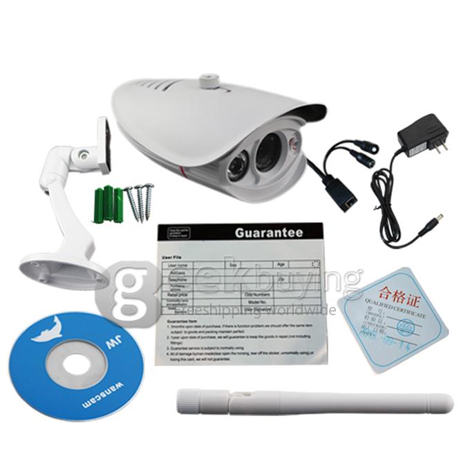 Outdoor Wanscam HW0033 H.264 25fps 720P 1000K Pixels P2P IR-Cut Wireless IP Camera with Motion Detection for iPhone Android Phone