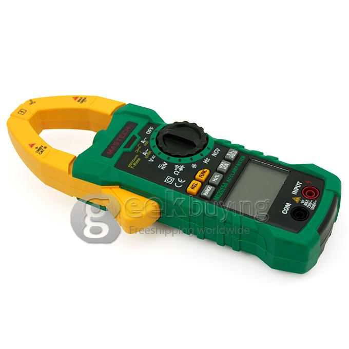 MASTECH MS2015A Digital AC Clamp Meter AC/DC Voltage Current Tester True RMS  with LCD Display and Back Light