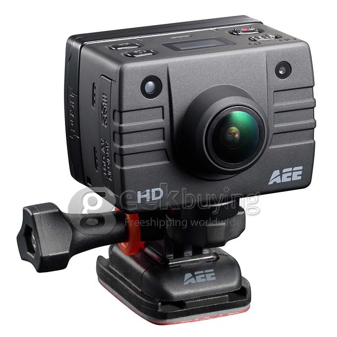 AEE SD23 Outdoor Edition 16MP HD 1080i/1080P 175 Degree Wide Angle Waterproof Sporty Digital Video Camcorder with Extendible WiFi