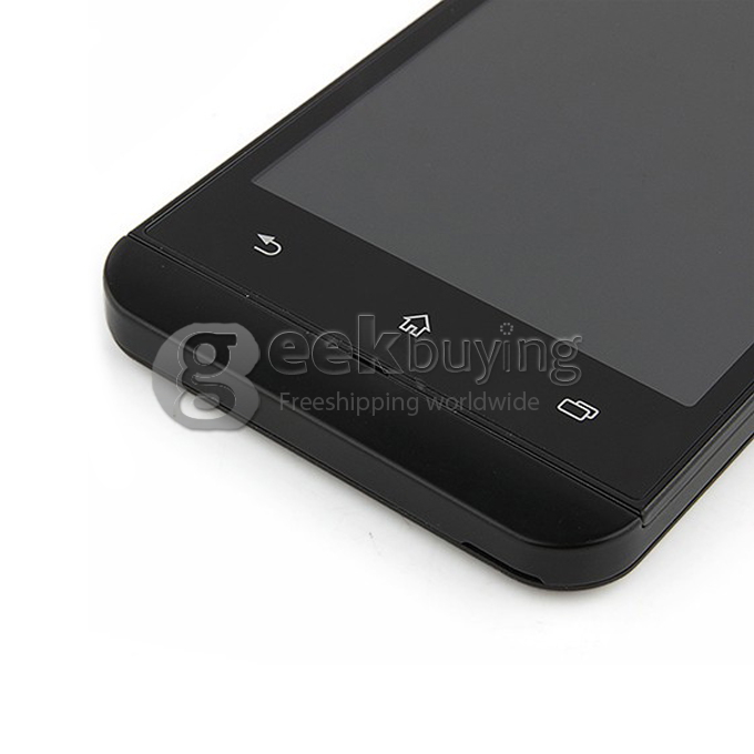 3G/GPS Dual Core Smartphone HTM H80W 4.1inch Multi Touch Screen MTK6572W 2.0MP Camera Android 4.2 OS Black