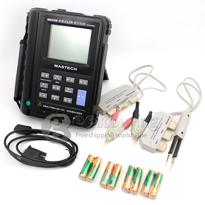 Portable Mastech MS5308 Handheld Autorange LCR Meter