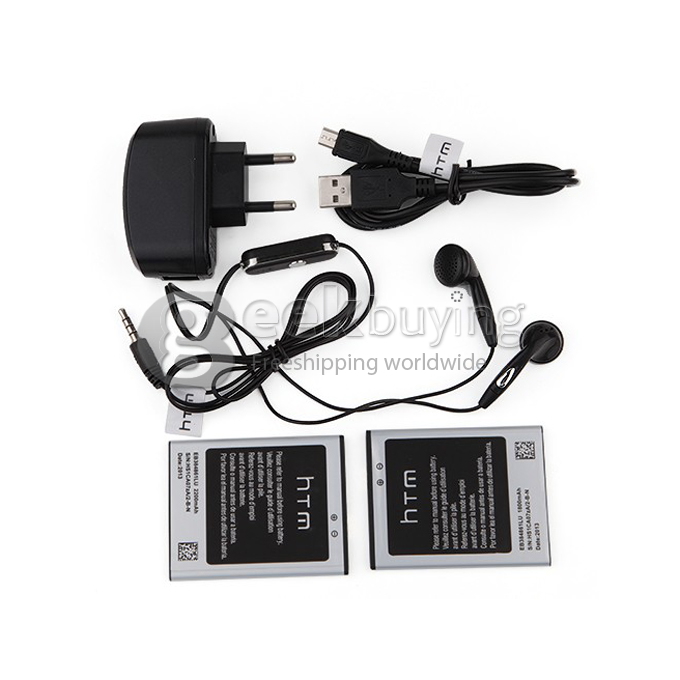3G/GPS Dual Core Smartphone HTM H80W 4.1inch Multi Touch Screen MTK6572W 2.0MP Camera Android 4.2 OS White