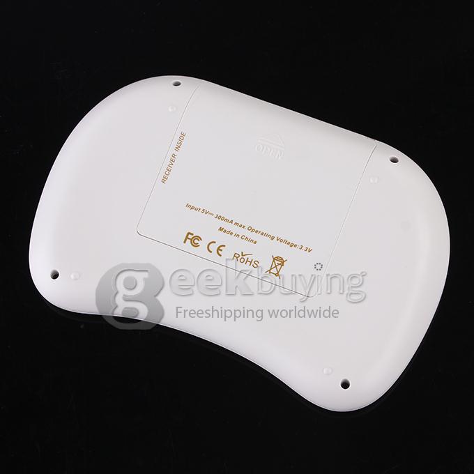 W-Shark 500AC 2.4Ghz Wireless Mini Keyboard With TouchPad New In Box White Operate By 2xAAA