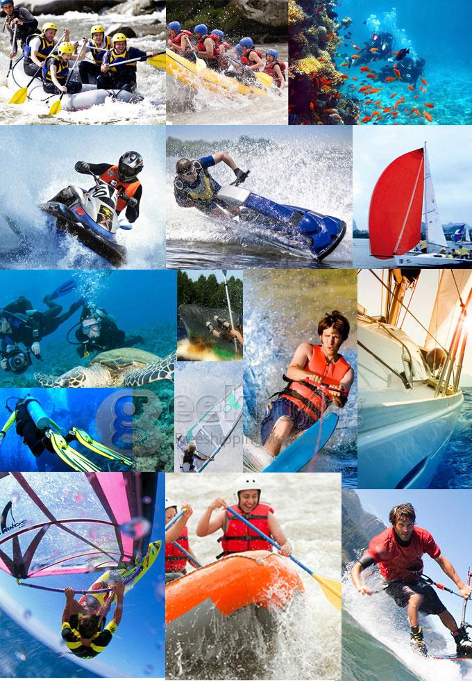 AEE SD23 Outdoor Edition 16MP HD 1080i/1080P 175 Degree Wide Angle Waterproof Sporty Digital Video Camcorder with Extendible WiFi