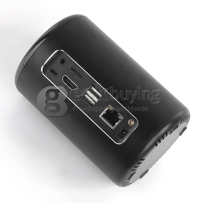 IPPLI Mars i8 RK3188T Quad Core Google Android 4.2.2 OS 1.4Ghz Mini TV BOX 2G/8G Bluetooth 2.0MP Camera Mic External Wifi Antenna - Black