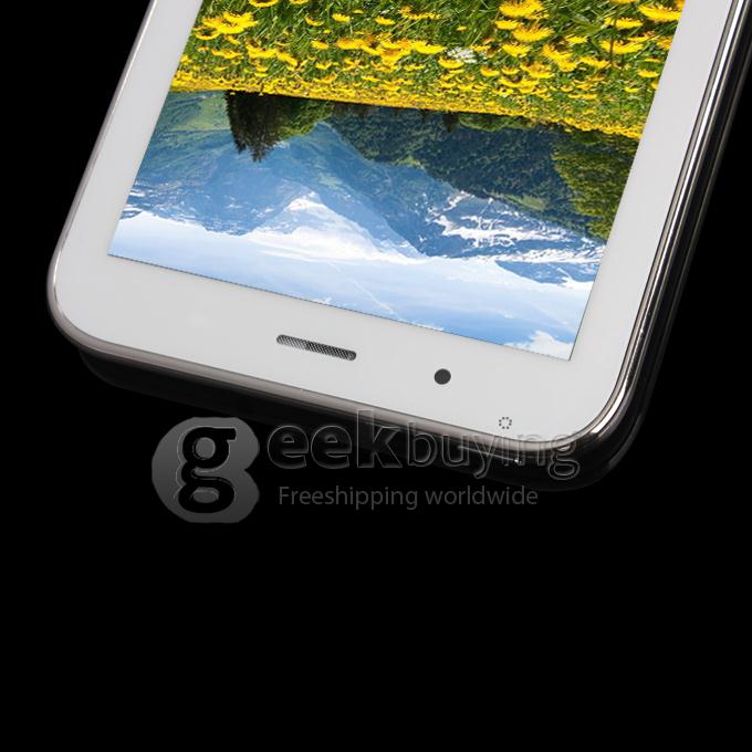 TeamGee TG-E701 MTK6572 1.0GHz 7 inch Tablet PC Phablet  Android 4.2 Dual Core Capacitive Touch Screen 1024*600 512MB/4GB - White
