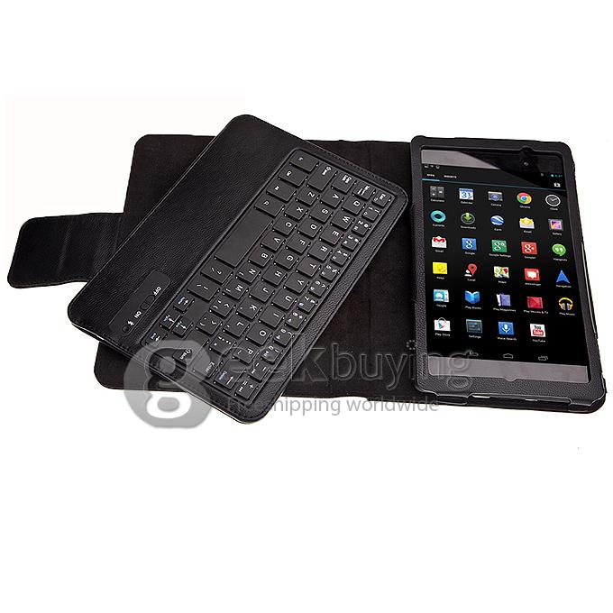 New Removable Bluetooth Keyboard Case Cover for Google Nexus 7 II FHD 
