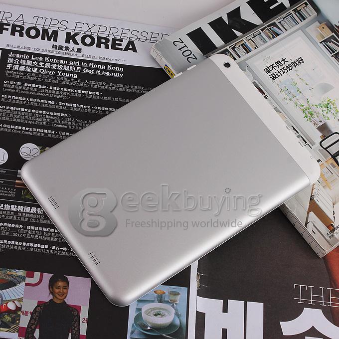 D75 MTK8389 1.2GHz 7.85 inch Tablet PC Phablet  Android 4.2 Quad Core Capacitive Touch Screen 1024*768 1G/8G - Silver