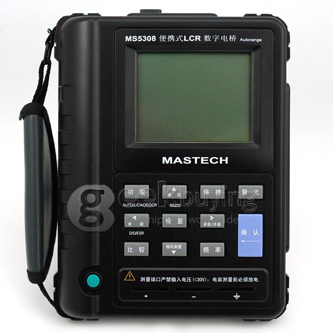 High-Performance Portable Mastech MS5308 Handheld Autorange LCR Meter 