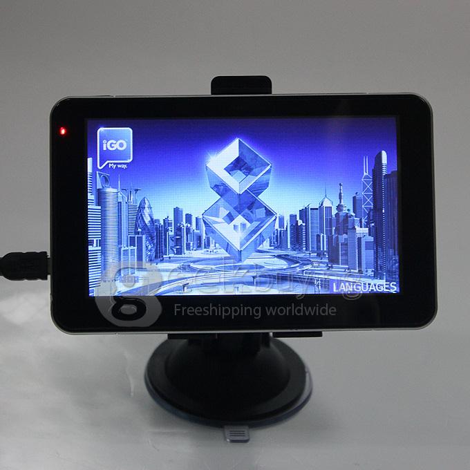 AW555 5.0 Inch Resistive Screen MT3351 128MB/4GB Car GPS Navigation (FM,EBook,Multimedia,Bluetooth,AV)- Europe Map