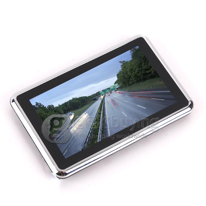 AW488 4.3 Inch Resistive Screen MT3351 128MB/4GB Car GPS Navigation (FM,EBook,Multimedia,Bluetooth,AV)- Europe Map