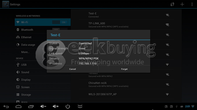 UG320 1080P RK3188 Cortex-A9 Quad Core Google Android 4.2 OS Mini TV BOX 1G/8G 5.0MP Camera RJ45 WIFI - Black