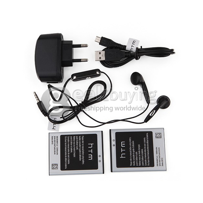 3G/GPS Dual Core Smartphone HTM H80W 4.1inch Multi Touch Screen MTK6572W 2.0MP Camera Android 4.2 OS Black