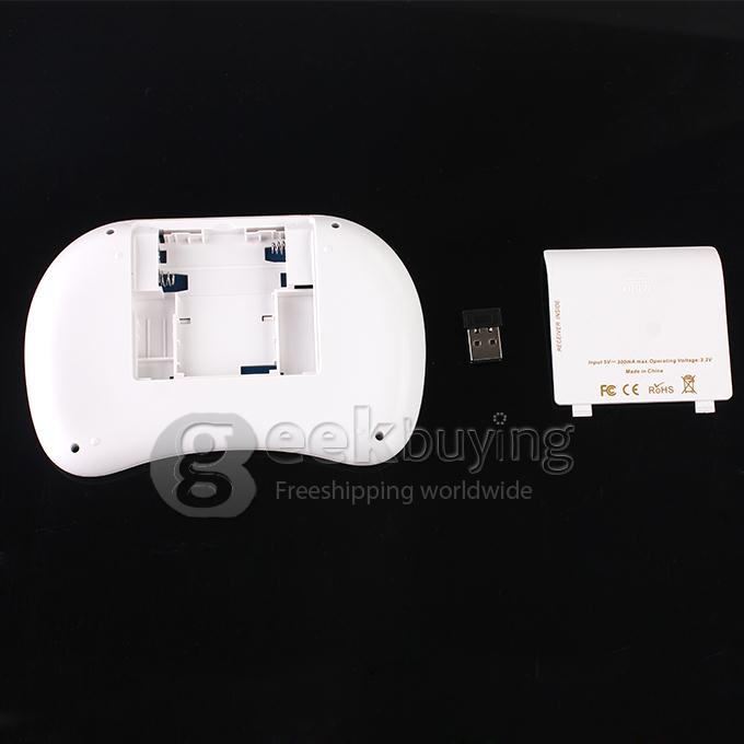 W-Shark 500AC 2.4Ghz Wireless Mini Keyboard With TouchPad New In Box White Operate By 2xAAA