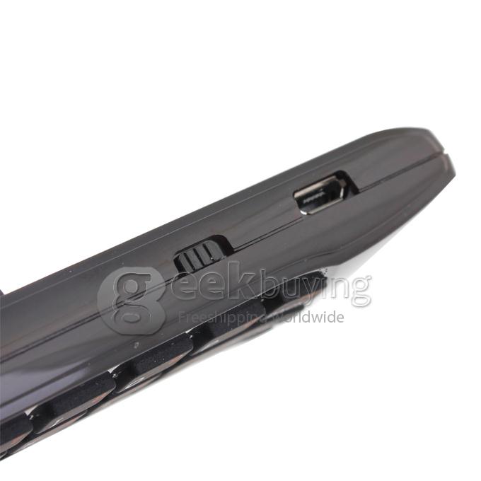 RII K25A RT-MWK25A 2.4Ghz Wireless Air Mouse Keyboard & Infrared Remote Control Audio Chat For TV BOX PC Game -Black