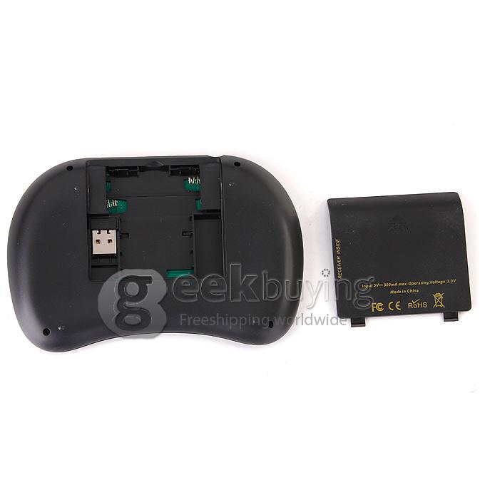 W-Shark 500AC 2.4Ghz Wireless Mini Keyboard with TouchPad New In Box Operate By 2xAAA -Black