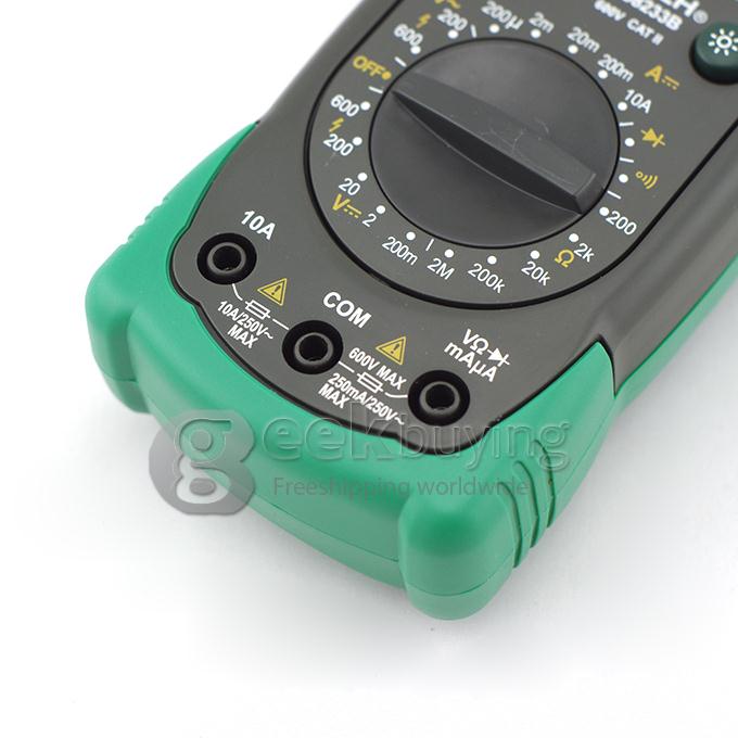 Mastech MS8233B Digital Multimeter AC Voltage Detector