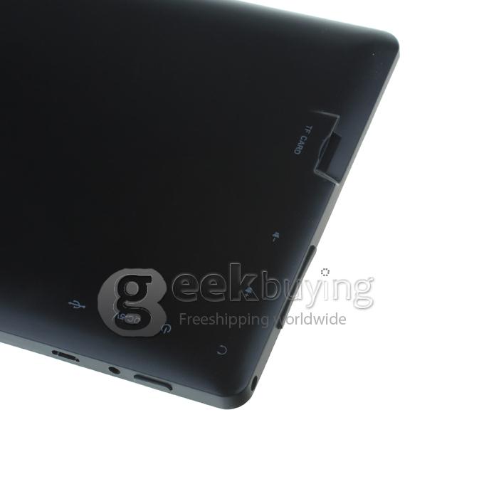 Q88pro Allwinner A23 1.2GHz 7 inch Tablet PC Android 4.2 Dual Core Capacitive Touch Screen 800*480 512MB/4GB - Black