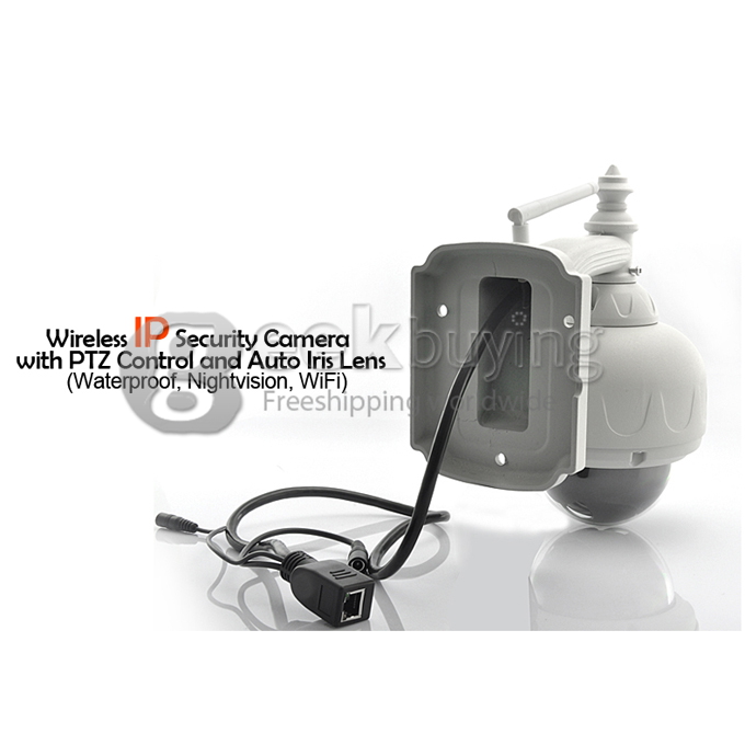 Wanscam AJ-COWA-C0D8 IP68 PTZ VGA (640x480), QVGA (320x240) Control M-JPEG Waterproof Standard Wireless IP Security Camera DVR With Night Vision & WiFi 