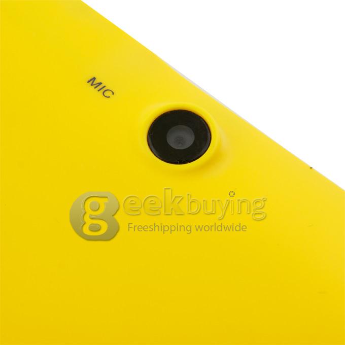 TR23 Allwinner A23 1.5GHz 7 inch Tablet PC Android 4.2 Dual Core Capacitive Touch Screen 800*480 512MB/4GB - Yellow 